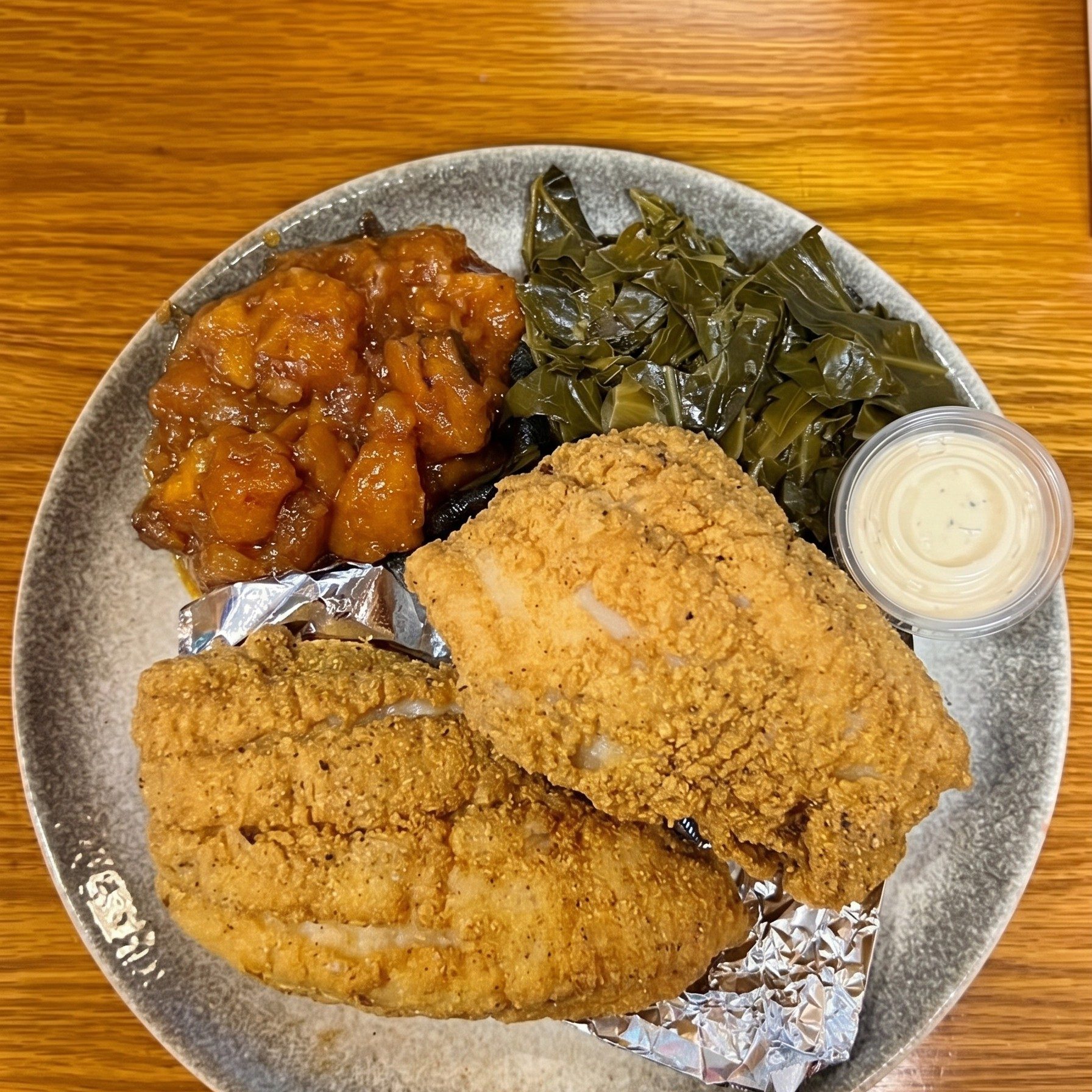 Fried Fish Dinner.